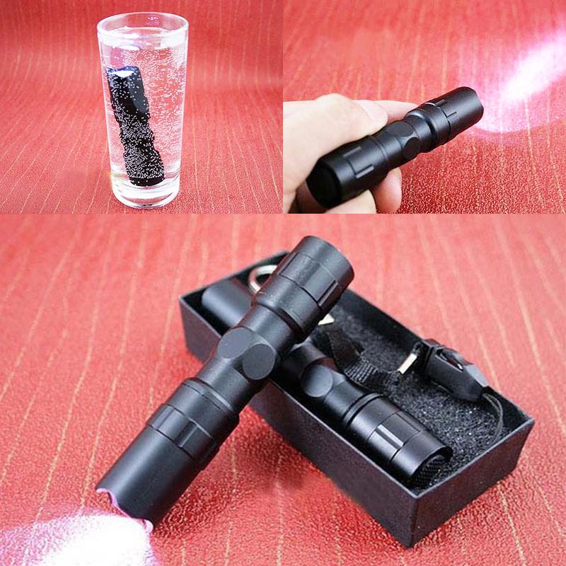 3W LED Super Bright Flashlight Medical Light Outdoor Camping Small Torch Glare Lamp Keychains