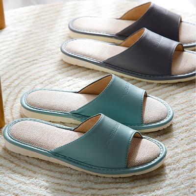 Домашние тапочки для женщин весна осень пара домашние тапочки мягкие нескользящие спальные женские тапочки антизапаховые бесшумные напольные туфли мужские