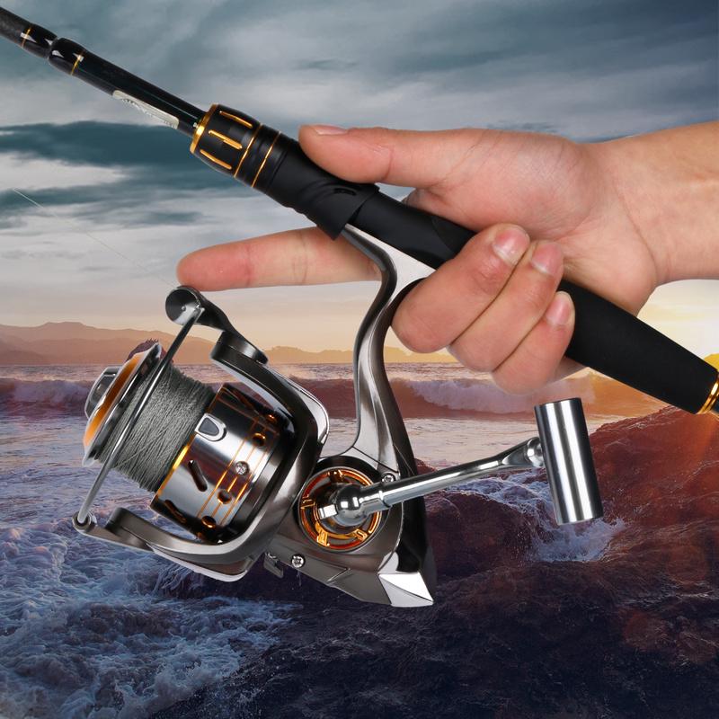 Fishing Reel Metal Left/right Hand Spinning Fishing Reel Freshwater Saltwater Boating Carp Fishing