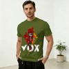 Унисекс's Hazbins Hoteling Vox Solo Металлические Футболки Хлопковые Топы Новинка Футболка с Короткой Рукавой и Круглым Вырезом Печатная Футболка