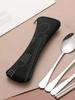 1pc-Cutlery storage bag set - zippered cutlery protective case - portable and durable cutlery bag