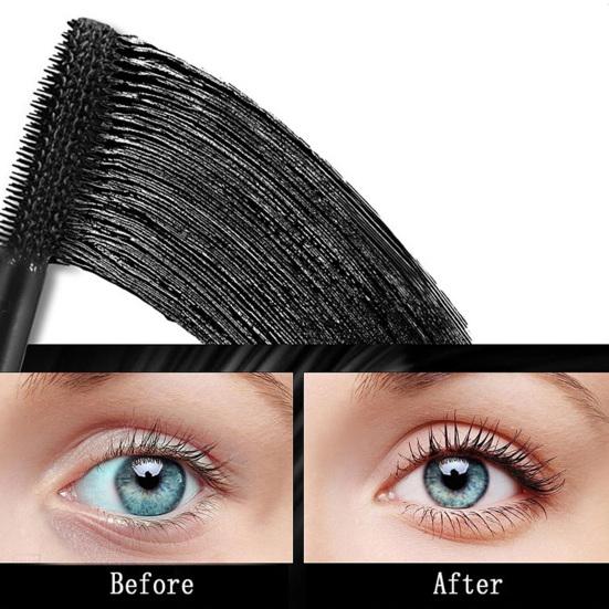 Yousheng 10g Curling Mascara Не размазывается Не слеживается 5D Эффект Стойкая Быстросохнущая Тушь для ресниц Тонкая Укладка Женская Поставка