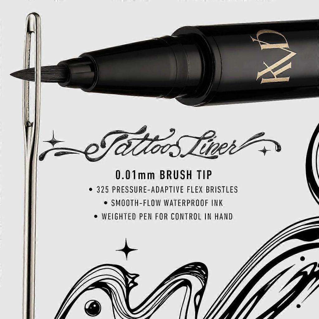 KVD Beauty Tattoo Eyeliner, Trooper Black, 0.007 oz