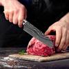 Damascus Kitchen Knives Professional Chef Knife Japanese Santoku Meat Cleaver Slicing Knife Stainless Steel Boning Knife