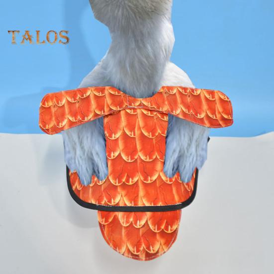 Куриное седло для кур Печатные куриные фартуки с регулируемым ремешком Куриный жилет Куртка Одежда для домашней птицы Защита спины от перьев