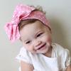 Infant  Girl Cute Dots Bowknot Headband Hair Hoops Lovely Headdress