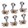 Folk Guitar String Buttons Tuning Pegs Machine Head 3 Left+3 Right