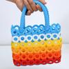 20PCS Plastic Bag Styling O-Ring Loops DIY Crochet Ring Circle Hook Craft Tool Accessory for Handbag
