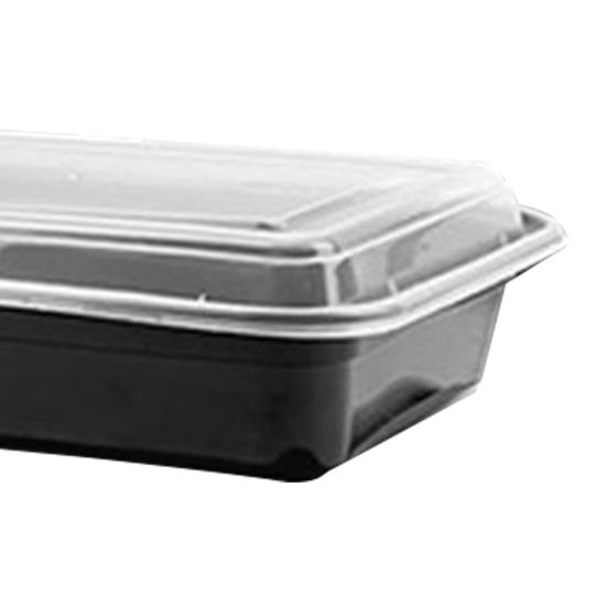 50 шт. контейнеров для приготовления еды в ланч-боксах, 32 унции, многоразовые контейнеры для еды с крышками, герметичные, не содержащие бисфенол-А, штабелируемые контейнеры для хранения еды для ресторана и дома