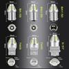 HooMoo S25 Светодиодный одиночный указатель поворота Янтарный 1156 G18 BA15S 12V21W P21W P21W 180