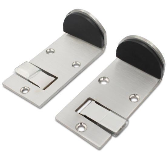 Дверной стопор из нержавеющей стали, настенный протектор, прочный металлический клей, не требующий сверления, ветрозащитный, противоударный, ковровая плитка, бетон, деревянный пол, складной