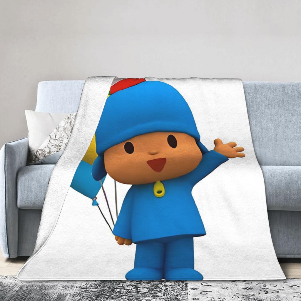 P-POCOYO Элли Плюшевое одеяло Детское Фланелевое плед для дивана кресла кровати Теплое мягкое На заказ DIY Качество Покрывало
