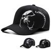 Unisex Side Skull Pattern Embroidery Baseball Caps Spring and Autumn Outdoor Adjustable Casual Hats Sunscreen Hat