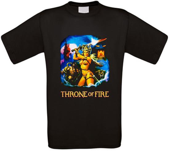 Throne Of Fire Il Trono Di Fuoco Culto Movie T-Shirt