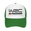 Сетчатая бейсболка WRC World Rally Championship для активного отдыха, гонок на раллийных автомобилях, с застежкой snapback, летняя, дышащая, с козырьком