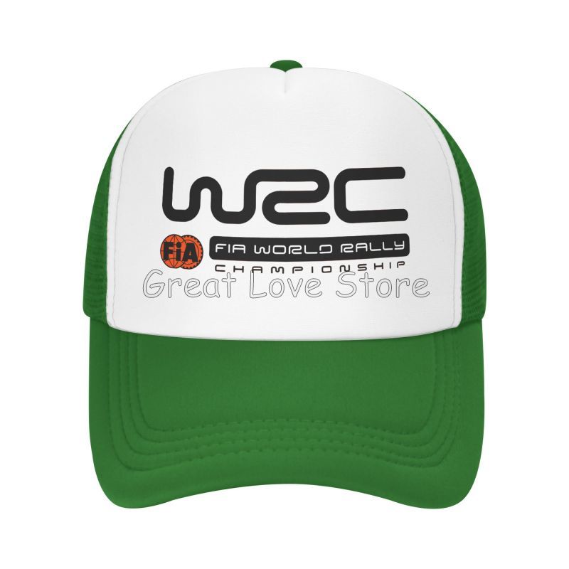Сетчатая бейсболка WRC World Rally Championship для активного отдыха, гонок на раллийных автомобилях, с застежкой snapback, летняя, дышащая, с козырьком