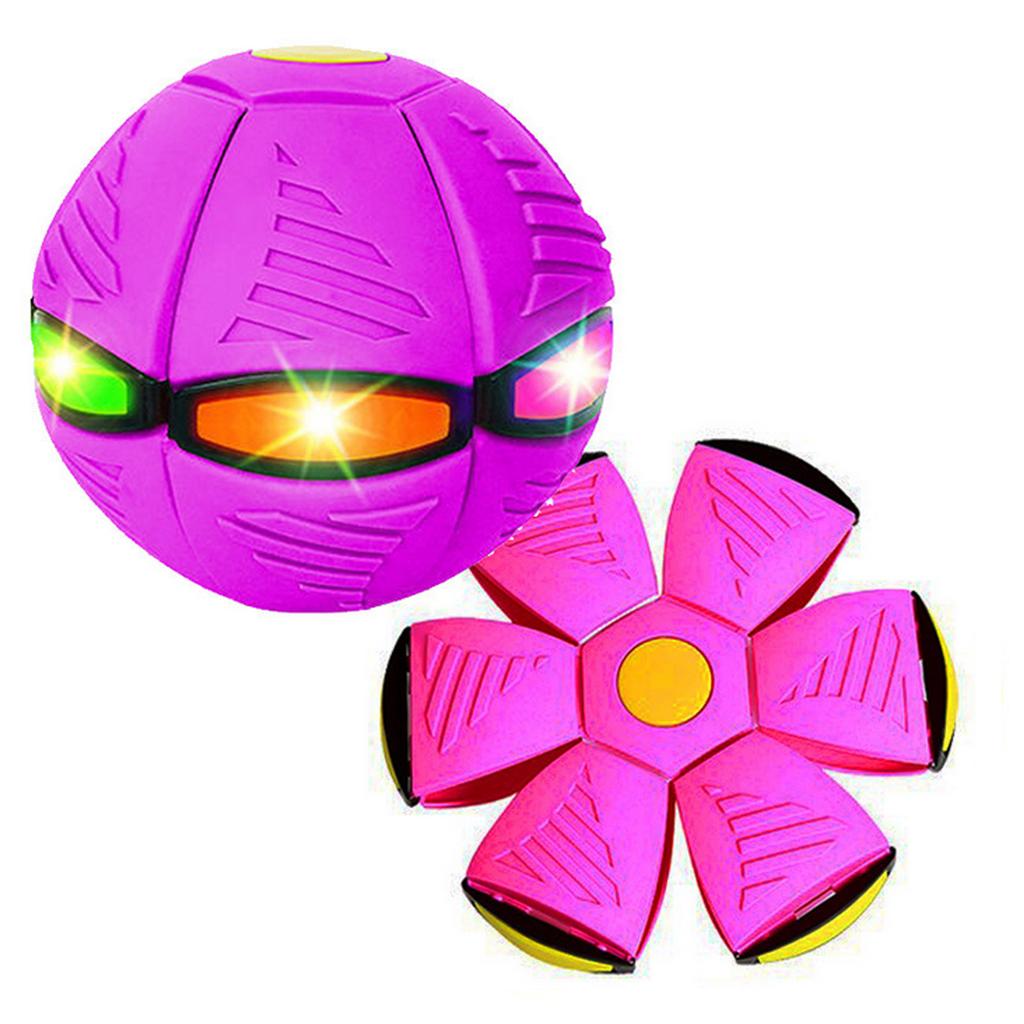 Эластичный мяч с летающей тарелкой, улучшенный шаг на мяче, детские игрушки для шагов с мячом для ног