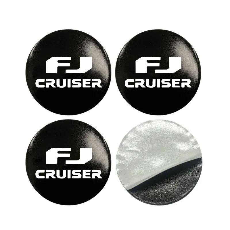 Waterproof and drop-proof high-quality automobile hub cover logo badge sticker with logo for Toyota FJ CRUISER Car Accessories