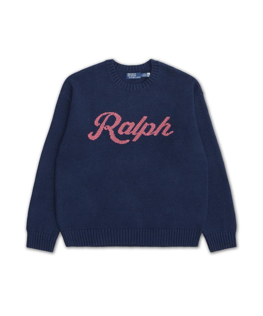 POLO RALPH LAUREN Ralph Logo Sweater - Navy