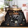 1Pc Halloween Horror Icons Rug, Office Carpet Indoor Outdoor Doormat, Non-Slip, Comfortable, Living, Christmas Halloween,  Xmas Gift G1232