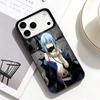 Чехол для телефона Slime Anime Rimuru Tempest для iPhone17,16,15,14,13,12,Pro Max Черный Цветной Чехол для телефона