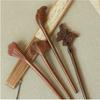 Wood Chinese Style Hairpin Cat Hanfu Headwear Antique Wooden Hair Stick  Girls