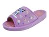 Sanrio Characters Health Slippers Size SA-4190L Sandals, Women's (Kuromi/Purple, L)