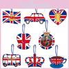 Regal King Charles Iii Coronation Celebration Decorative Hangings