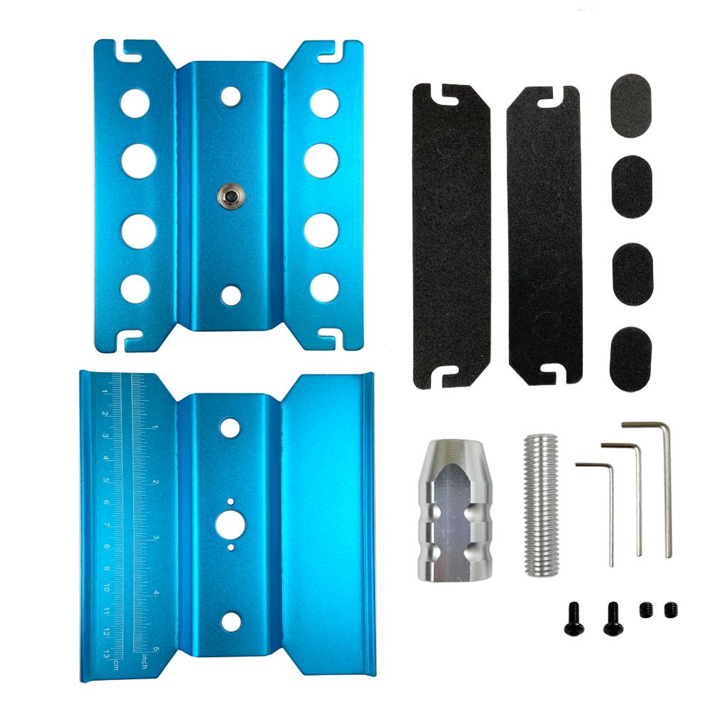 Metal Repair Station Work Stand Assembly Platform for 1/10 1/8 1/12 RC Car TRX-4 Axial SCX10 II RC Crawler Tamiya HSP Tools