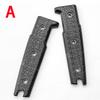1 Pair  Micarta Material  Knife Handle Patch Material DIY Manual Knife Handle Material Accessories with Screws Finished Knife Handle