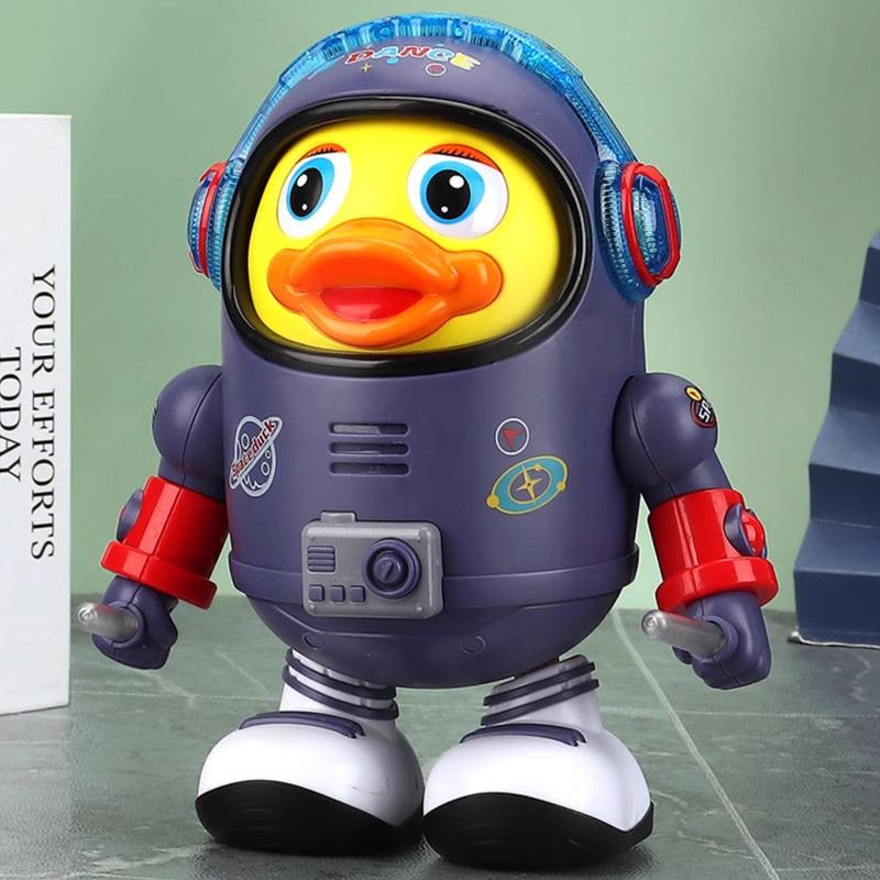 Electric Dancing Astronaut Duck Toy - Singing Robot for Babies & Toddlers (3-12 Months)
