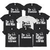 Футболки EVG Team Father of The Groom Футболка Лучший Друг Жениха Футболки для Прощания с Холостяцкой Жизнью Мальчишник Свадебные Y2k Смешные Графические Топы