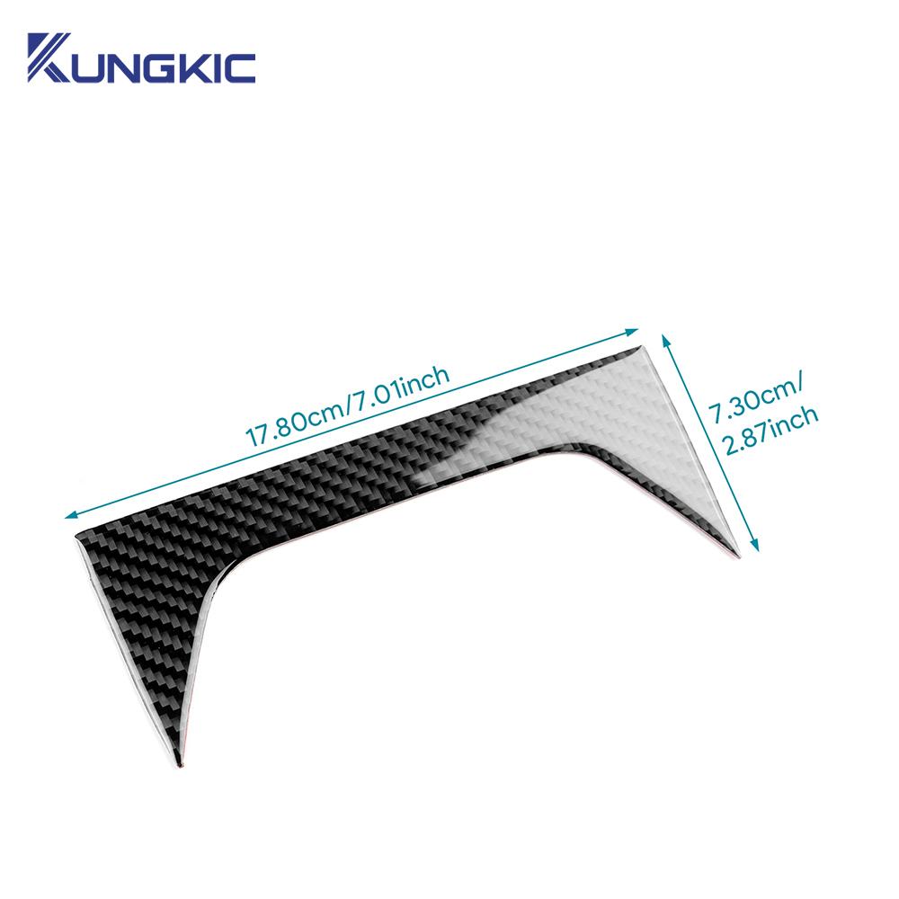 For Subaru BRZ Toyota GR86 2021 2022 2023 2024 2025 Real Soft Carbon Fiber Sticker LHD RHD Center Console Shift Panel Trim