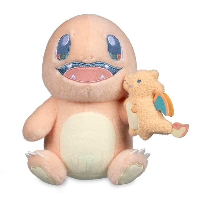 Pokemon Center Hitokage Little Daydream Plush Multi-color 7.5 x 6.3 x 7.9 inches