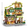 Urban Series Building Blocks Street View Cafe House Model Miniature Architecture Desktop Decor Gift for Boys Girls Kids Toys