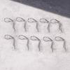 10Pcs Rc Body Clips 90-Degree Angle Springy Pins Bent Springy Pins For 1/8 1/10 1/12 Scale Model Car Truck Crawler Truck