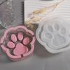 Cute Creative Shape Cat Claw Ashtray Silicone Epoxy Resin Cigar Concrete Crystal Casting Plaster Plaster Rack Storage Mold