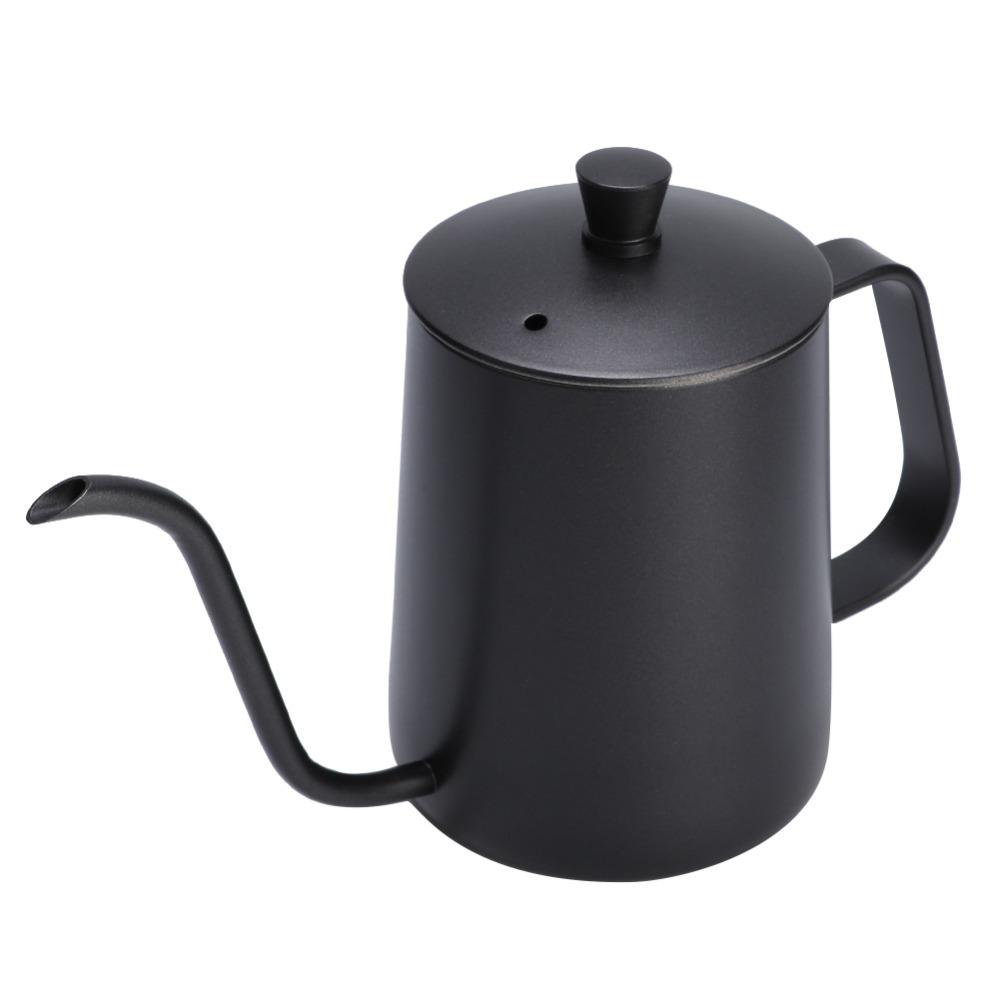 600ml Capacity Gooseneck Tea Kettle Long Narrow Spout Gooseneck Kettle Coffee Brewing