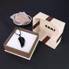 Koai Obsidian Wolf Fang Adjustable Good Luck Charm Necklace Necklace, Length, Men's, Amulet,