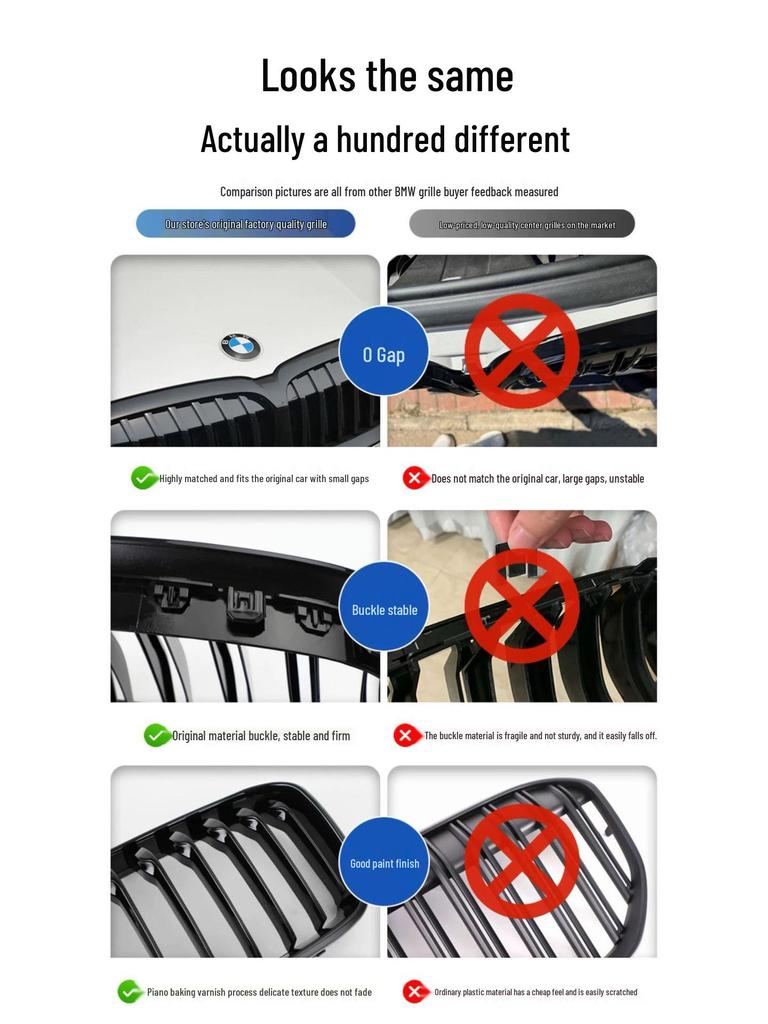 Replacement Black Grille for 2009-2013 Mercedes-Benz E-Class W212 AMG Models