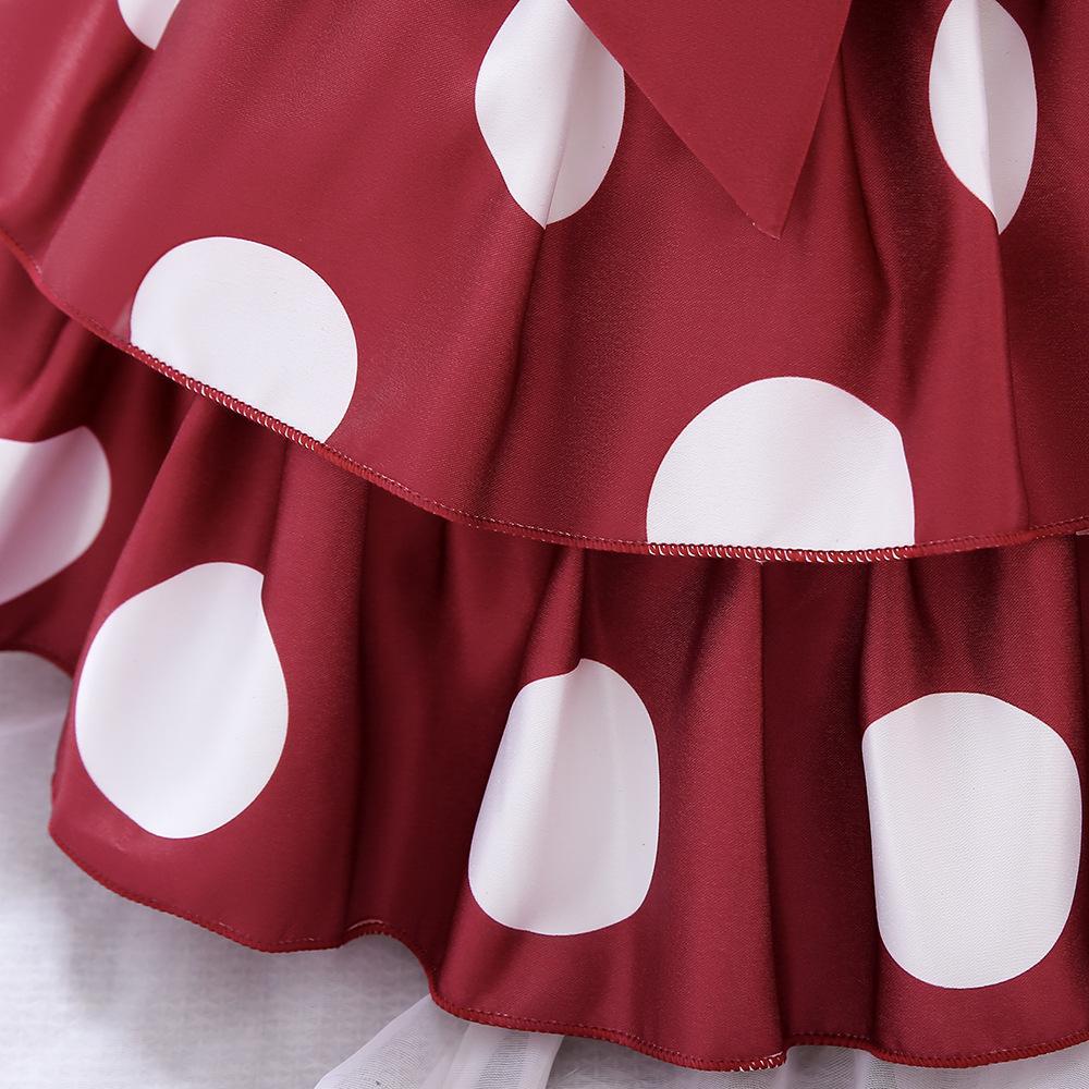 От 1 до 6 лет, Испания, Vestidos, бальное платье-пачка для новорожденных, на крестины, принцесса на день рождения, детская одежда с бантом для маленьких девочек, летние платья