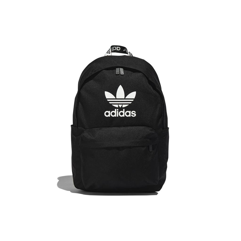 Adidas Originals Trefoil Polyester Backpack Backpacks Regular Unisex Black (Unisex) Backpacks H35596