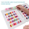 120 Grids Nail Polish Storage Tips for Design Display Nails Organizer Accessories Tools Nail Art Sample Color Chart Shelf Stand