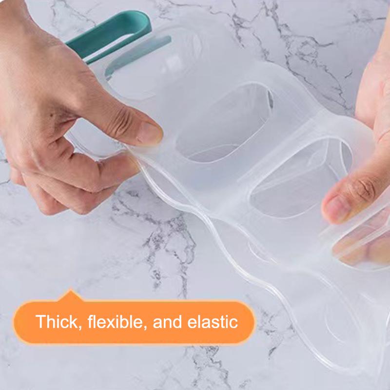 1 шт. Коробка для хранения банок пива, газировки, напитков, Кухонный органайзер для хранения в холодильнике, Держатель для бутылок, Полка-стеллаж для хранения в холодильнике