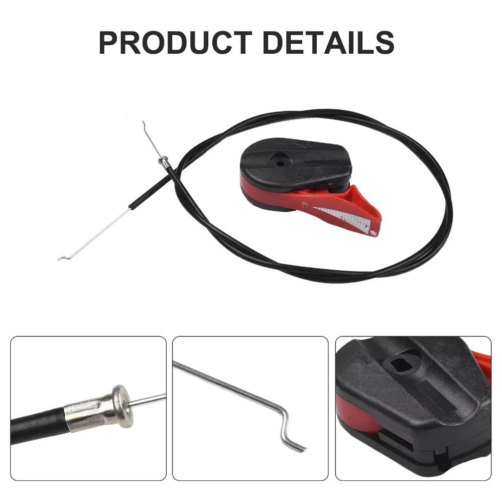 Ручка дроссельной заслонки Кабель управления дроссельной заслонкой Переключатель триммера для травы Кнопка питания Детали газонокосилки