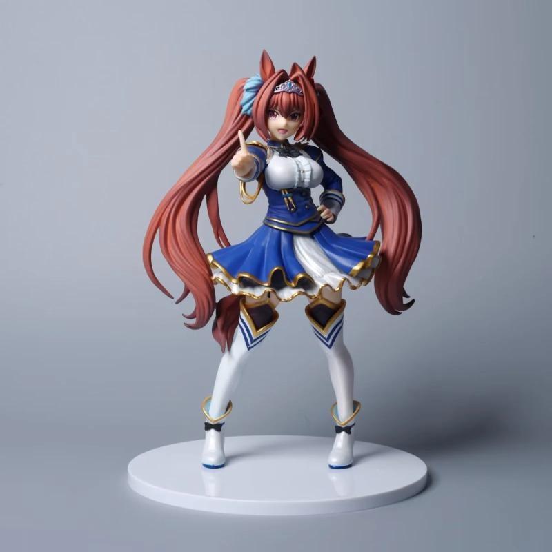Аниме фигурка Umamusume, красивая фигурка Дерби Daiwa Scarlet, фигурка Tokai Teio, коллекция ПВХ, модель игрушки, куклы, подарки