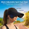 Women Sun Protect Visor Hat Outdoor Sports Adjustable Brim Summer Cycling Hiking
