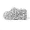 2026Новые Женские Тапочки на Высокой Платформе Хлопковые Меховые Повседневные Теплые Мулы Модные Короткошерстные Зимние Снегоступы Для Женщин
