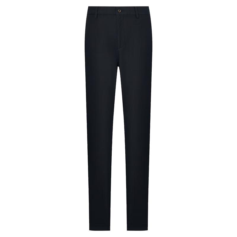 Baoxiniao Men's Easy Care Straight-Leg Casual Trousers