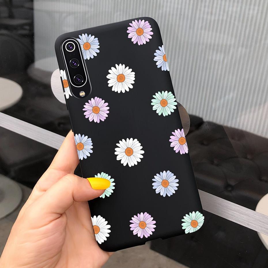 Phone Case For Xiaomi Mi 9 Lite Case Cute Silicone Back Cover For Xiaomi Mi 9 SE Mi9 9SE Mi9lite Phone Shell Soft TPU Bumper